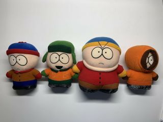 Vintage 1998 South Park Fun 4 All Plush Dolls Set Kenny Stan Cartman Kyle