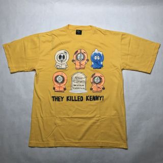 Vtg 90s South Park T Shirt Large 1998 Comedy Central Who Killed Kenny They L