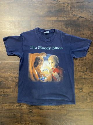 Vtg 90s The Moody Blues 1996 Summer Tour Shirt Band Tee Concert Usa Medium