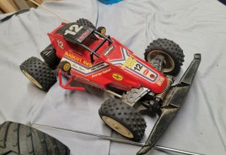 Vintage Nikko Mascot 4wd Off Road Frame Buggy Rc Car With Remote.
