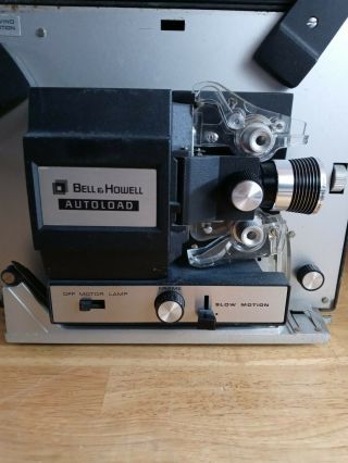 Vintage Bell & Howell Autoload Compatible 8 Movie Film Projector 3