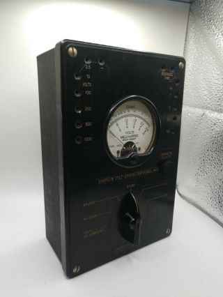 Vintage Simpson Volt Ohmmeter Model 443