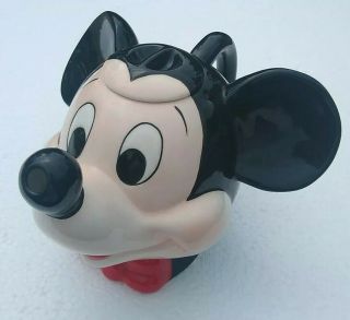 Vintage Disney Mickey Mouse Ceramic Tea Pot 9 "
