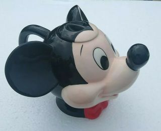 Vintage Disney Mickey Mouse Ceramic Tea Pot 9 