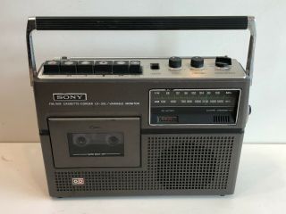 Sony Cf - 310 Vintage Radio Cassette Player/recorder/variable Monitor