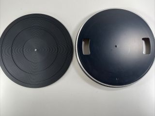Technics Sl - 2000 Vintage Turntable Platter & Rubber Slip Mat Replacement Parts