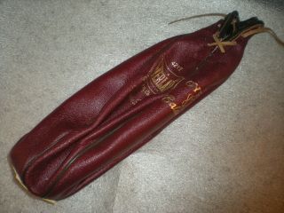 Vintage Everlast 4212 Gyro Balanced Brown Leather Speed Bag Boxing Asis