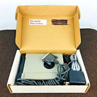Vintage Hayes Optima Modem 336 With Power Supply And Cables