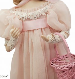 Vintage Franklin Heirloom Dainty Bess Artist Bernice Mowry Porcelain Doll 2