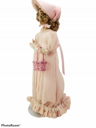 Vintage Franklin Heirloom Dainty Bess Artist Bernice Mowry Porcelain Doll 3