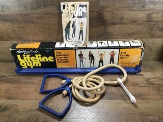 Vintage Bobby Hinds Lifeline Gym 1978 Lifeline Gym Book Instructions
