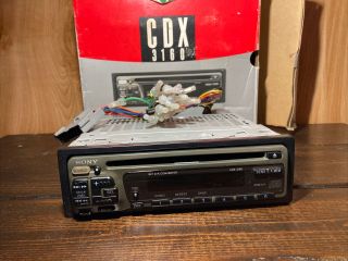 Vintage Sony Fm/am Cdx - 3160 Car Cd Player,  Fast