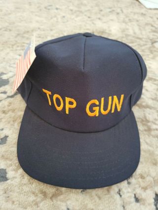 Vintage Top Gun Hat Made In Usa