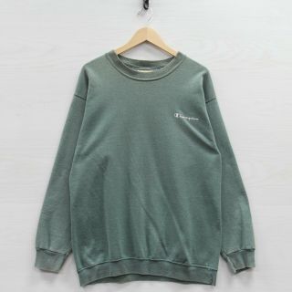 Vintage Champion Sweatshirt Crewneck Size Large Sage Green