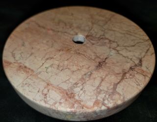 Vintage Pink Marble Onyx Stone Floor Lamp Base Part 6 "