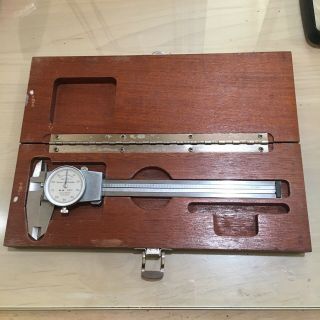 Vintage Brown Sharpe 6 " Caliper Micrometer 599 - 579 - 3