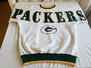 Pre - Owned Vintage Legends Athletic Brand,  " Packers " Crewneck Sweatshirt Size Xl