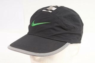 Vintage 90s Nike Clima - Fit Reflective 6 Panel Running Cap Hat Strapback One Size