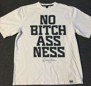 Vtg Sean John No Bitchassness Bitch Ass Ness Shirt Xl P Diddy Puff Daddy Hip Hop