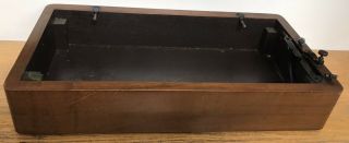 Vintage Singer Sewing Machine Bentwood Case Wood Base Bottom Only 306w