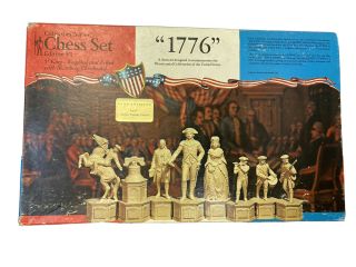 Vintage 1776 Chess Set Collectors 