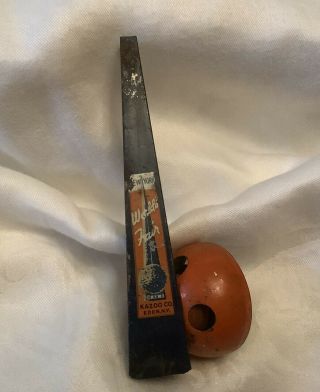 Vintage 1939 World’s Fair Kazoo Souvenir Rare Eden Ny,  Nywf Co.