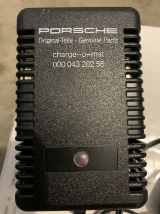 Vintage Porsche Battery Maintainer/charger Charge - O - Mat Part 000 043 - 202 56