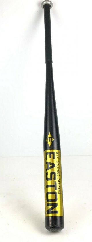 Vtg Easton Black Magic E53435 Official Softball Baseball Bat 34 " 35 Oz 2 - 1/4 Usa