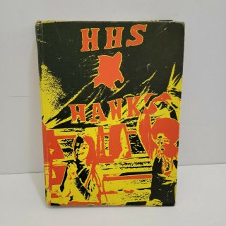 Vintage Hardaway High School Yearbook 1973 Columbus Georgia Gold Nugget 70s