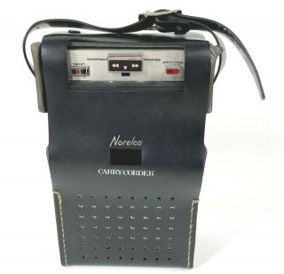 Vintage Norelco Carry Corder Cassette Recorder For Spares Or Repairs