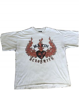 Aerosmith Get A Grip Tour 1994 Vintage T Shirt Size Xl