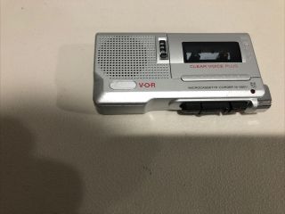 Vintage Sony Clear Voice Plus M - 560v Vor Microcassette Recorder,