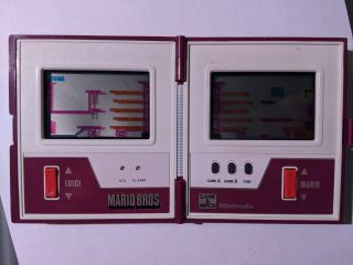 Mario Bros.  Game & Watch Multiscreen Nintendo Mw - 56 1983 Vintage Toy