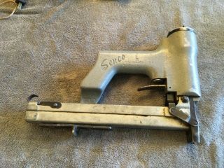 Vintage Aluminum Senco Model L Staple Gun Made In Usa