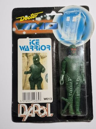 Vintage Doctor Who Dapol Ice Warrior 1987 Action Figure Complete Toy W013