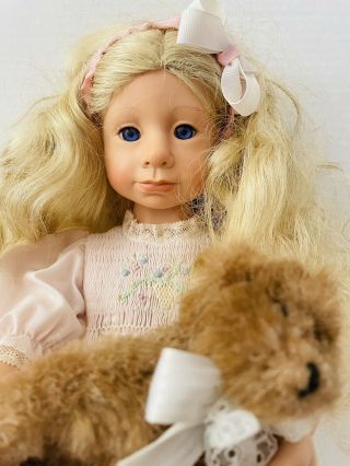 20” Julie Good Kruger Daddy ' s Girl Vinyl Doll and 2