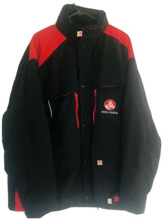 Holden Vintage Jacket Size Xl Full Zip Official Holden Merchandise Black