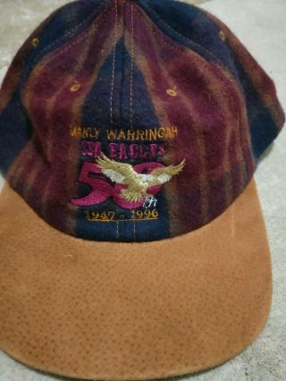 Vintage 1996 Nrl Manly Sea Eagles Wool Cap Hat