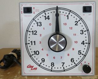 Vintage Gralab Universal Timer Model 173 With Dual 120 Volt Switching Relays