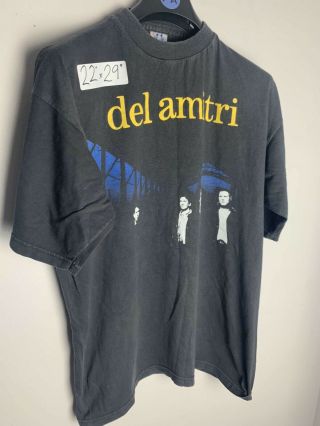 Vintage 90s Del Amitri Europe Tour Promo T Shirt Tee Xl