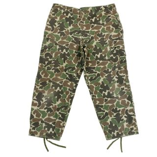 Vintage Duxbak Duck Camo Cargo Pants Mens Size 38x28 Camouflage
