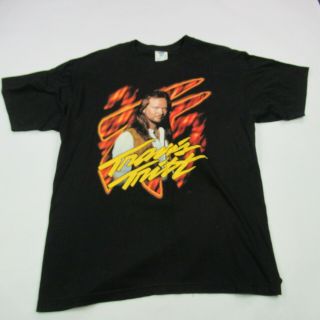 Travis Tritt Shirt Mens Xl 1997 Concert Tour Vintage Black Short Sleeve