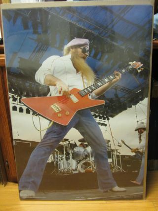Zz Top 1984 Rock N Roll Vintage Poster 223