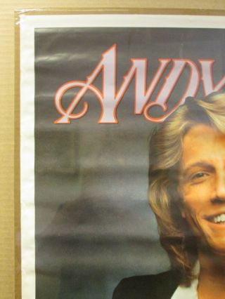 Vintage 1978 Andy Gibb singer artist music poster 9724 3