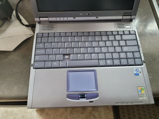 Vintage Sony Vaio NoteBook Laptop Computer PCG - 632L (Boot to BIOS) Good. 2