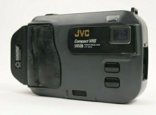 Vintage Jvc Gr - Ez1 Compact Vhs C Camcorder Power Zoom Lens F4 12mm