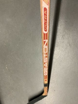 Vintage Easton Ultra Wooden Hockey Stick - Yzerman Redwings