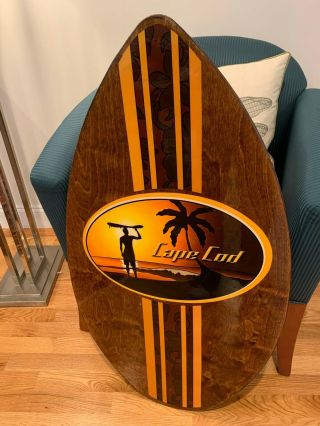 Vintage Skim Board Cya Made In Usa Thumb Tail 30 - 130 36 " X 20 "