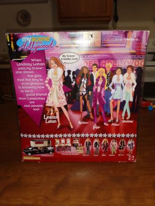 2005 Mattel My Scene Goes Hollywood Lindsay Lohan Doll,  Accessories 3