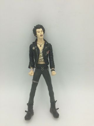 Vintage Sid Vicious (sex Pistols) Punkrock Action Figure Toy